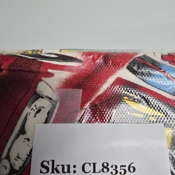 Abercrombie & Fitch Shirt Mens XXL Cream Graphic Budweiser Racing Cars - Picture 10 of 10